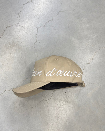 Casquette Beige - Main d’œuvre