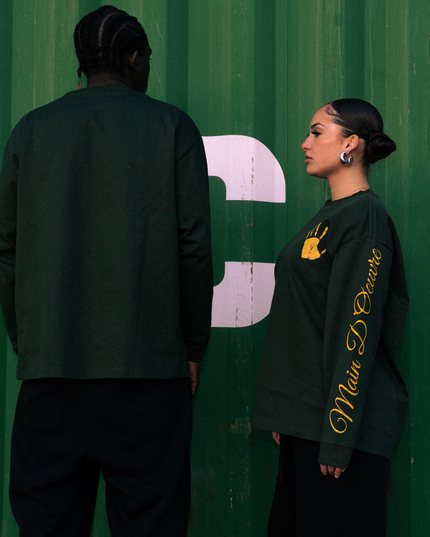 LONG SLEEVE GREEN - Main D'Oeuvre