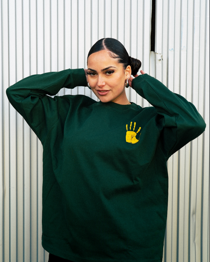 LONG SLEEVE GREEN - Main D'Oeuvre