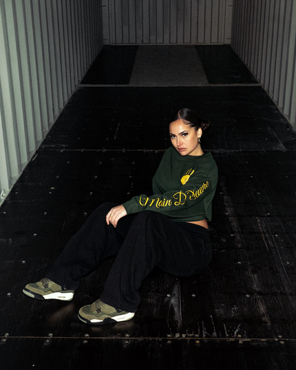 LONG SLEEVE GREEN - Main D'Oeuvre