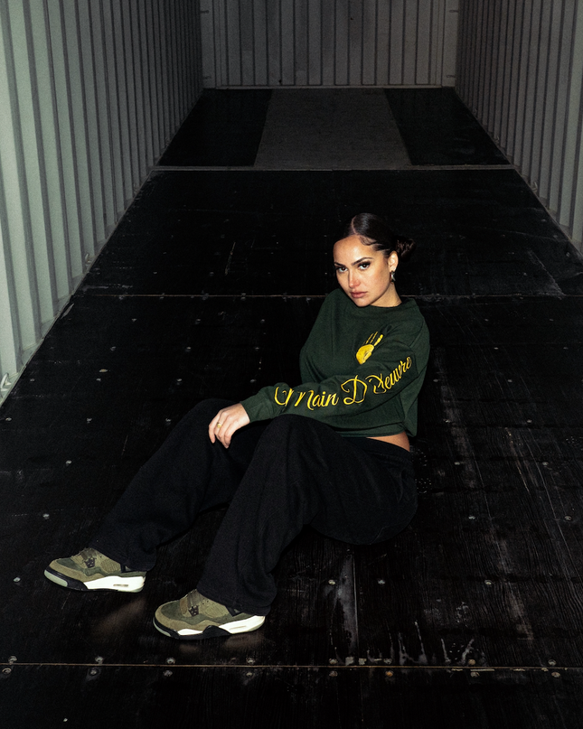 LONG SLEEVE GREEN - Main D'Oeuvre