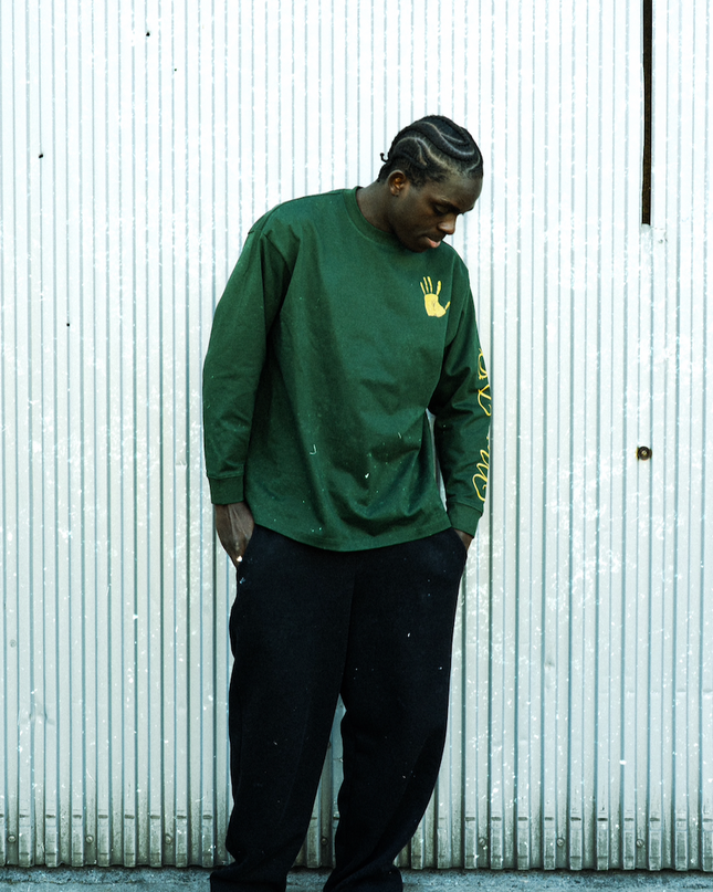 LONG SLEEVE GREEN - Main D'Oeuvre