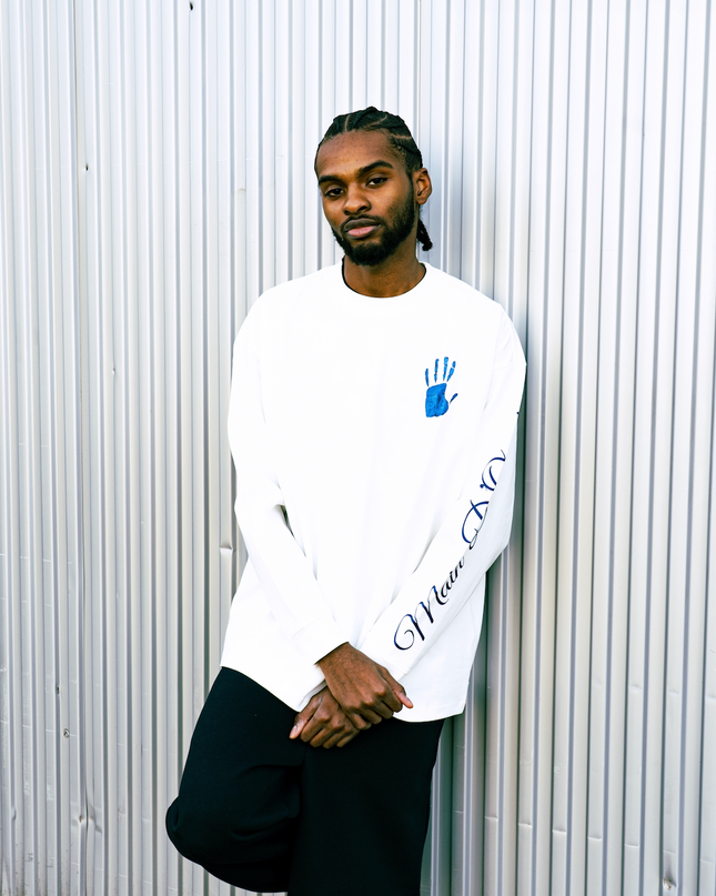 LONG SLEEVE WHITE - Main D'Oeuvre