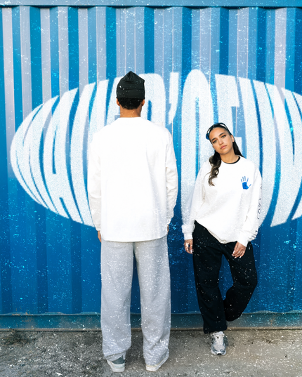 LONG SLEEVE WHITE - Main D'Oeuvre