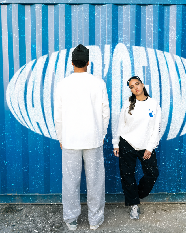 LONG SLEEVE WHITE - Main D'Oeuvre