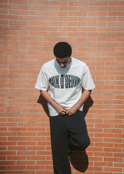 T shirt Main D'oeuvre Blanc - FROM NOTHING TO SOMETHING