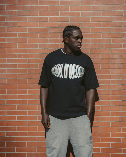 T shirt Main D'oeuvre Noir - FROM NOTHING TO SOMETHING