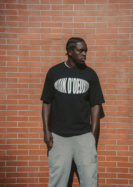 T shirt Main D'oeuvre Noir - FROM NOTHING TO SOMETHING