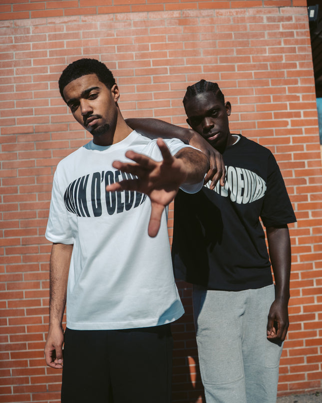 T shirt Main D'oeuvre Blanc - FROM NOTHING TO SOMETHING