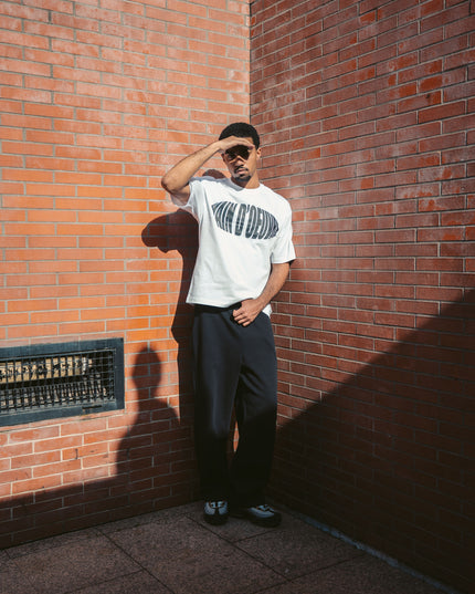 T shirt Main D'oeuvre Blanc - FROM NOTHING TO SOMETHING