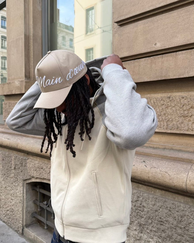 Casquette Beige - Main d’œuvre